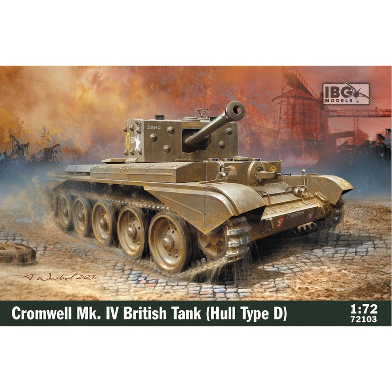 1/72 British Cromwell Mk.IV Cruiser Tank VII/D Chassis