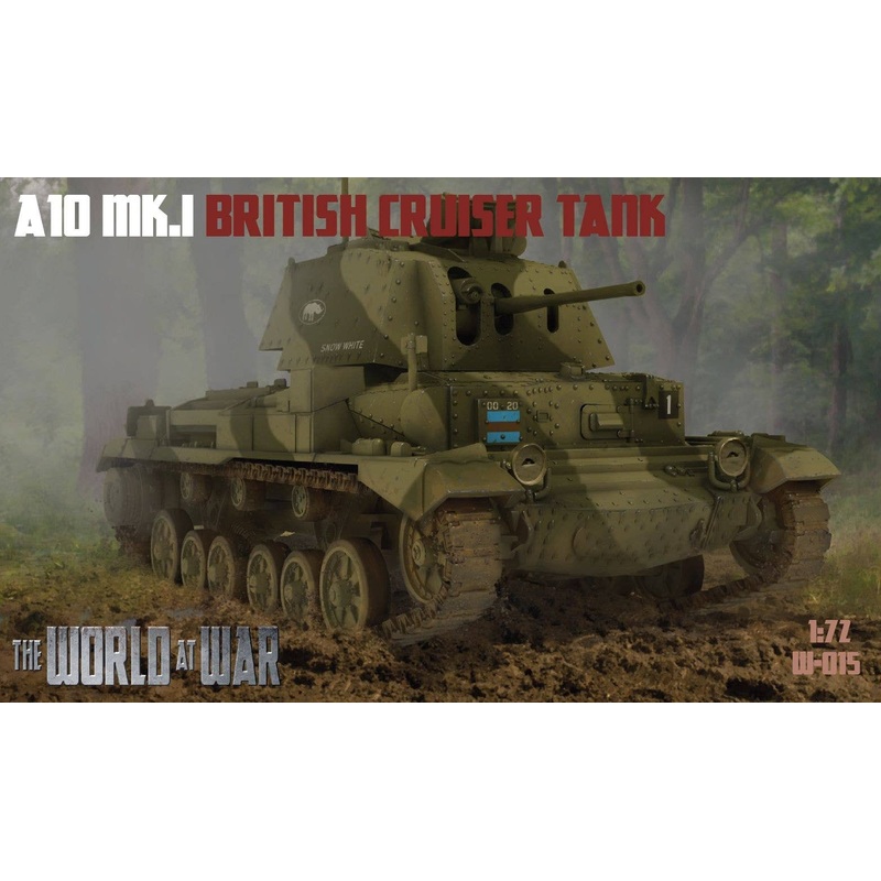 1/72 British Mark I Cruiser Tank (A10) Vickers Machine Gun