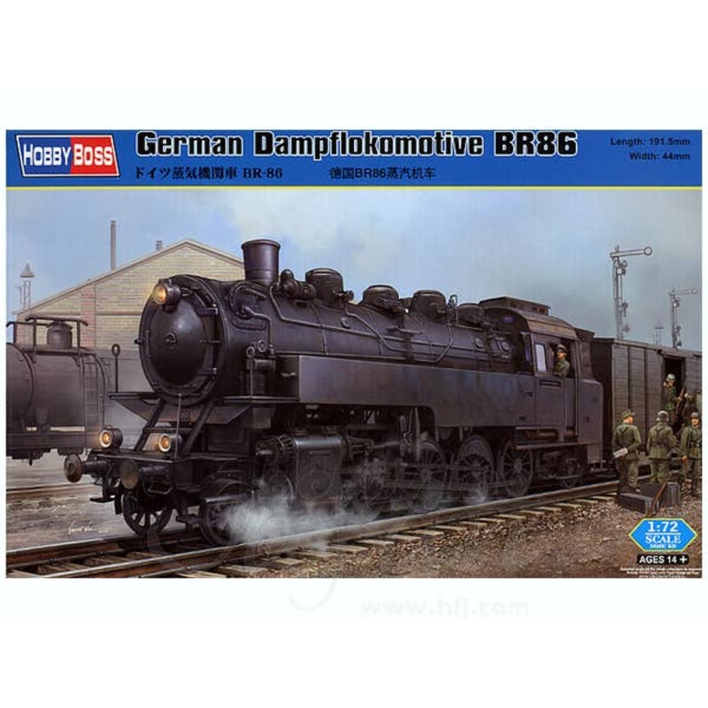 1/72 German Dampflokomotive BR86