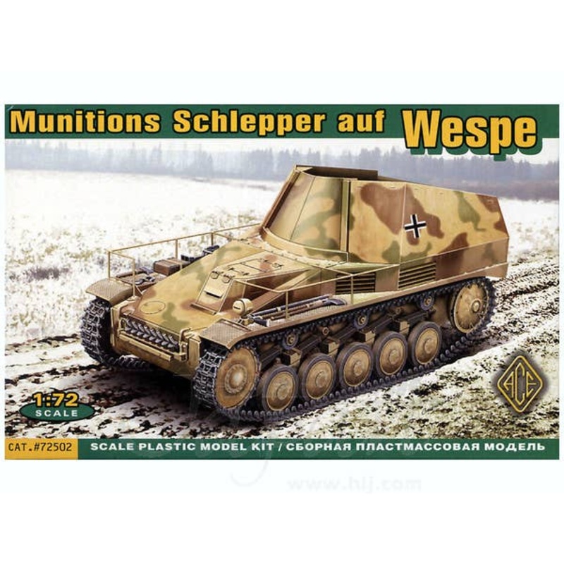 1/72 German Panzer II Wespe Ammo Carrier