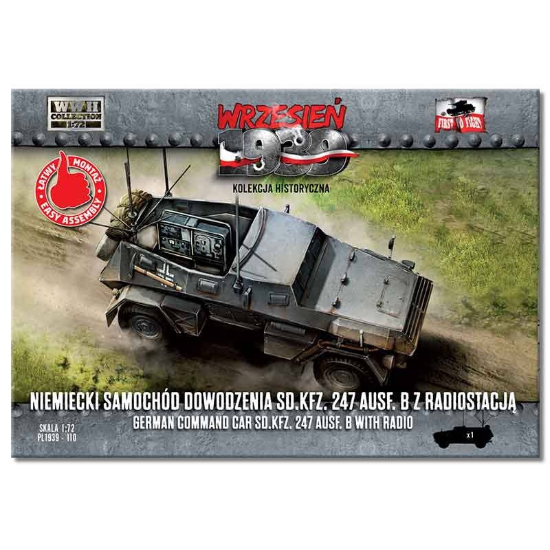 1/72 German Sd.kfz.247Ausf.B radio Equipped Type