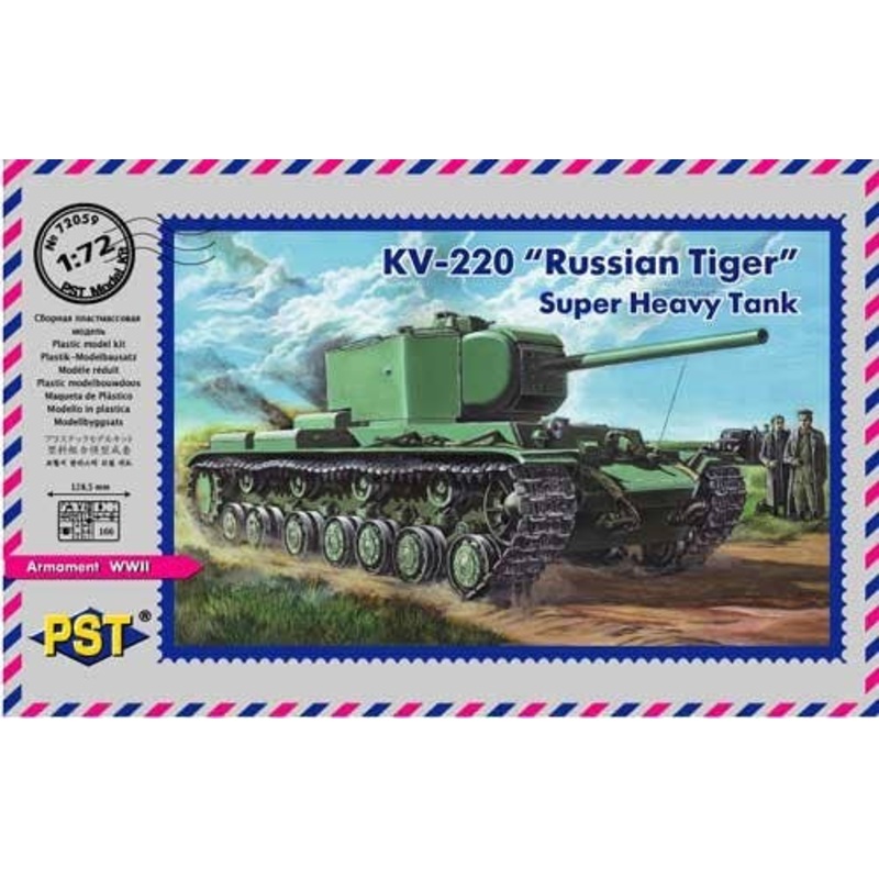 1/72 KV-220 "Russian Tiger" Super Heavy Tank
