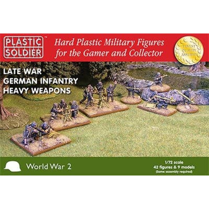 1/72 Late War German Infantry Heavy Weapons