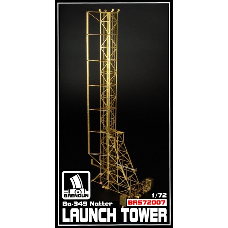 1/72 Launch Tower for Bachem Natter (PE and Resin Construction Kit)