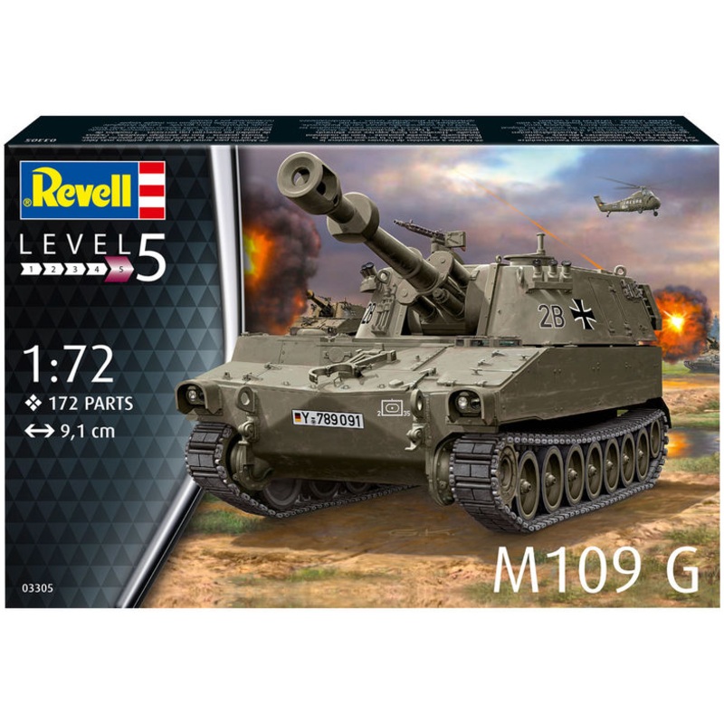 1/72 M109G Self-Propelled Artillery