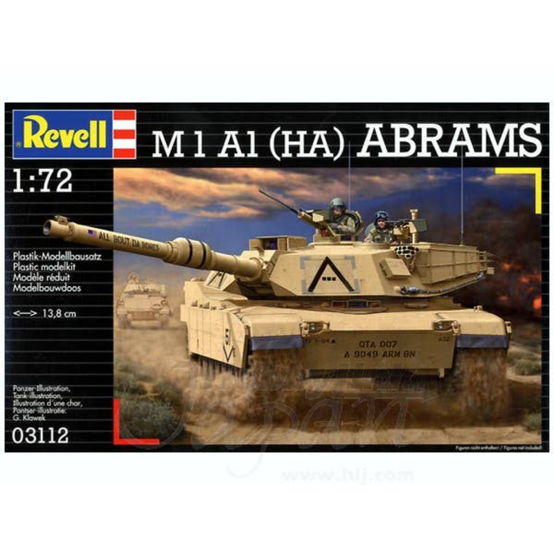 1/72 M1A1 (HA) Abrams
