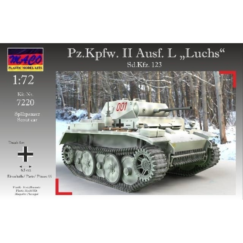 1/72 Pz.Kpfw. II Ausf. L Luchs Sd.Kfz. 123