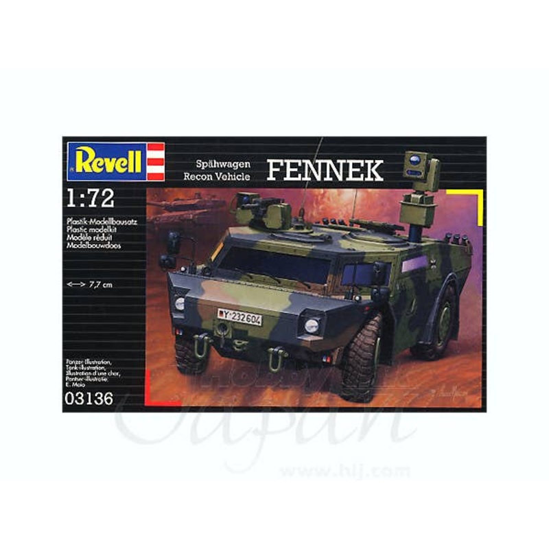 1/72 Spahwagen Recon Vehicle Fennek