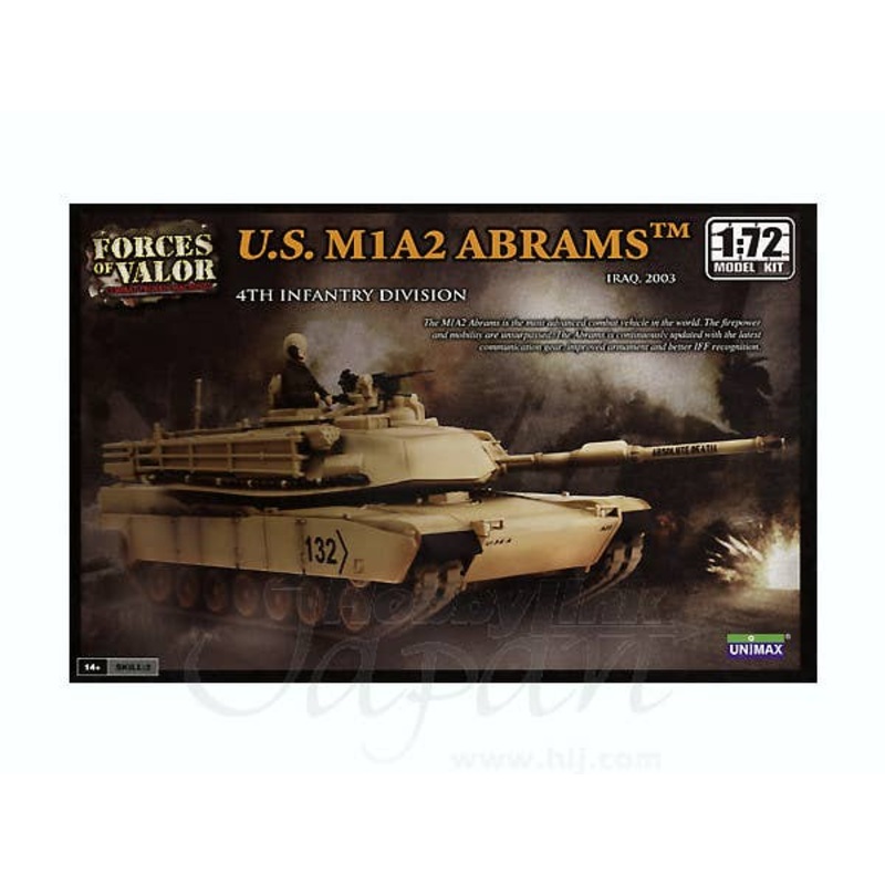 1/72 US M1A2 Abrams Iraq 2003