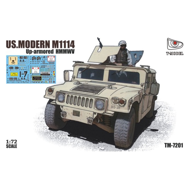1/72 US. Modern M1114 Up-armored HMMWV