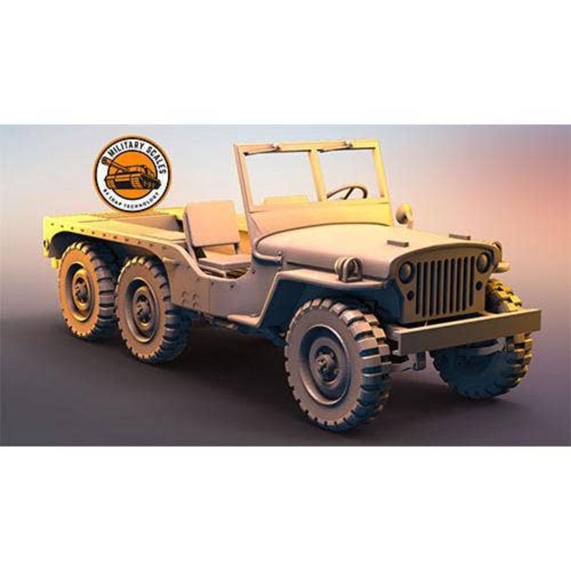 1/72 US Willys MB 6-wheeler