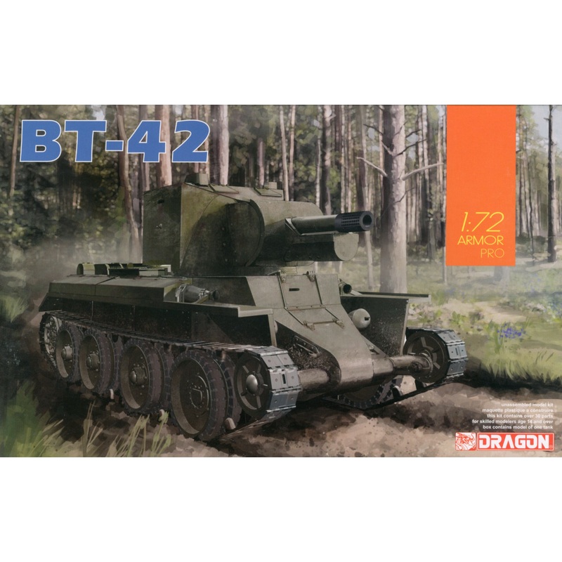 1/72 WW.II Finnish Army BT-42 Assault Gun