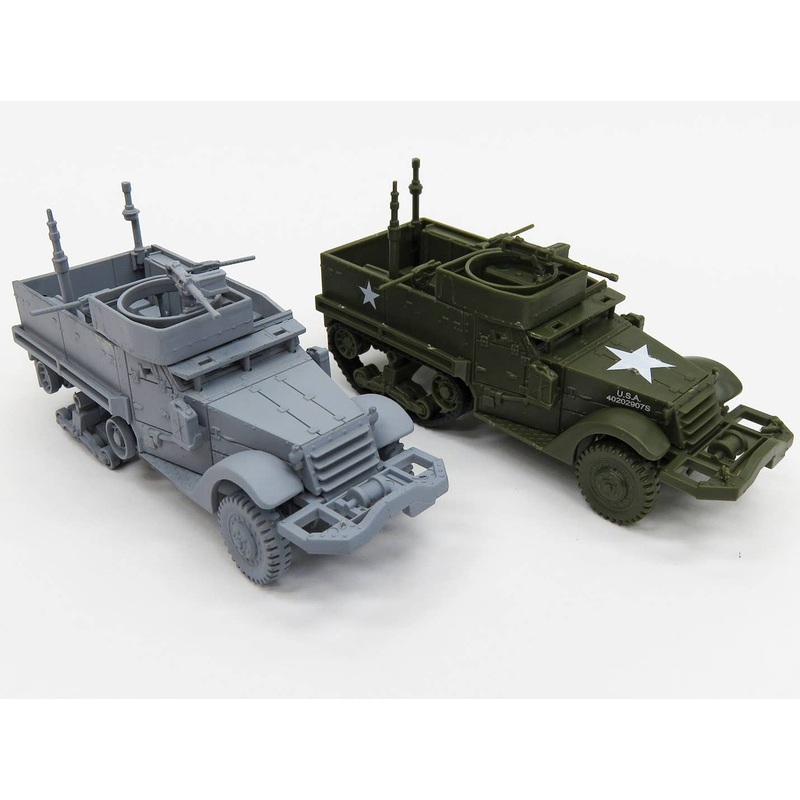 1/72 WW.II U.S. Army M3A1 Half-Track Normandy June 1944