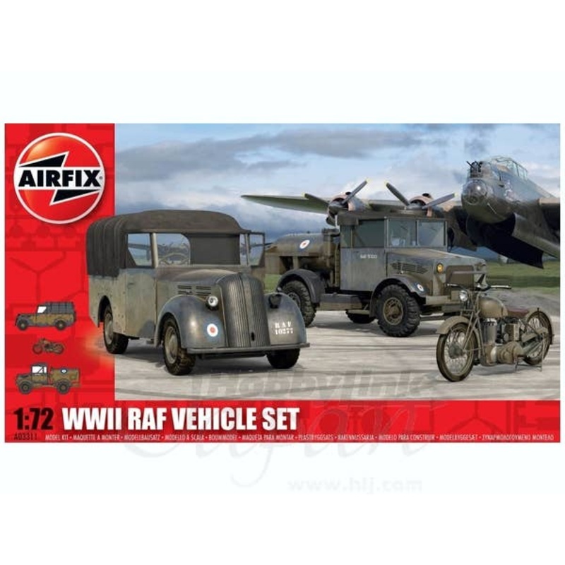 1/72 WWII RAF Vehicle Set