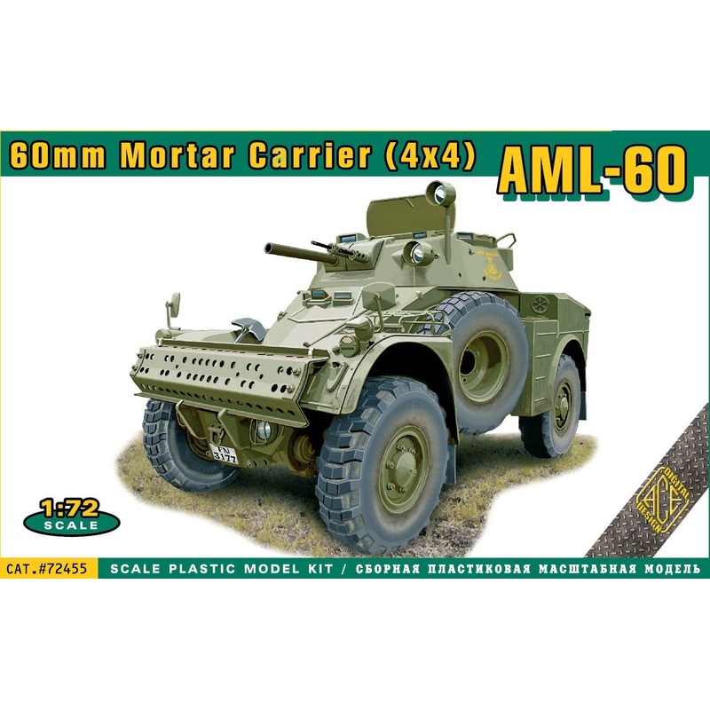 1/72 60mm Mortar Carrier (4x4) AML-60