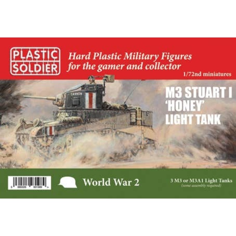 1/72 Allied Stuart I Honey and M3 Tank