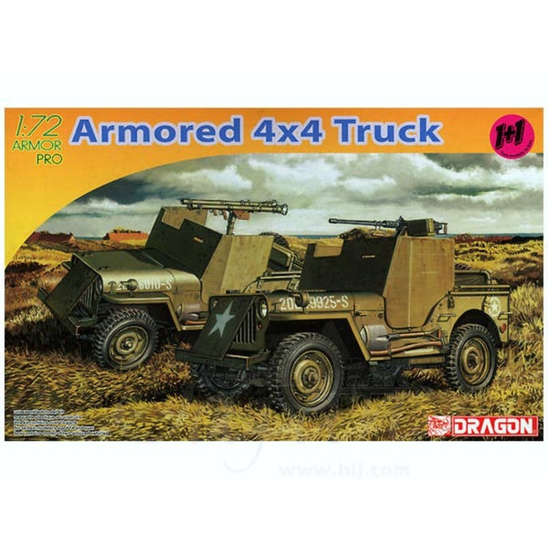 1/72 Armored 4x4 Truck