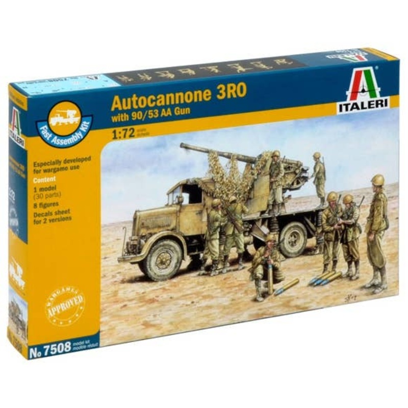 1/72 Autocannone 3RO with 90/53 AA Gun