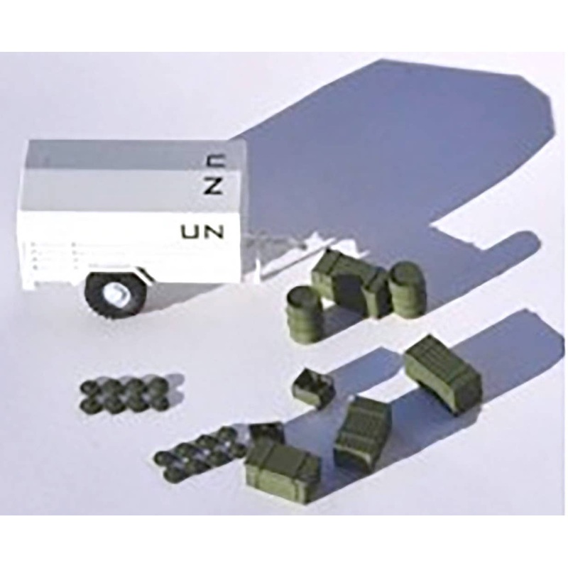 1/72 Finnish Army Versa SA3 Trailer with luggage