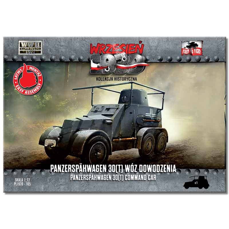 1/72 German Pz.spawwagen 30(t) Command Armored Vehicle