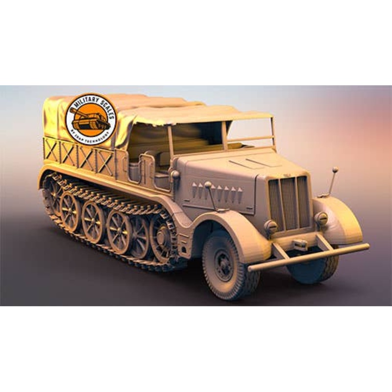 1/72 Germany Famo 18 ton half truck Sd.kfz.9