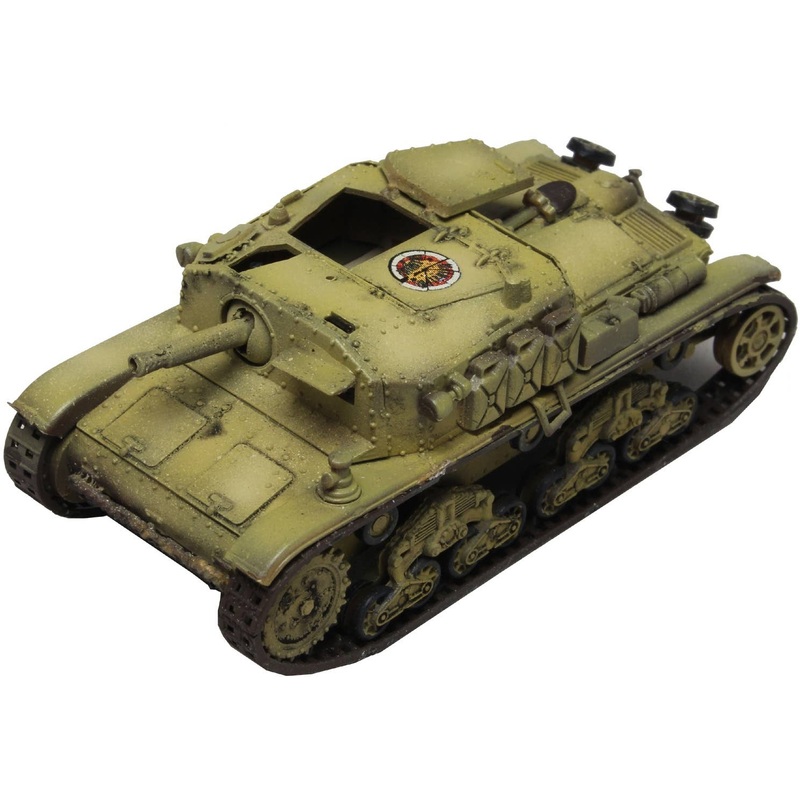 1/72 Girls und Panzer das Finale Type M41 Semovente(Self-propelled Artillery) Anzio High School