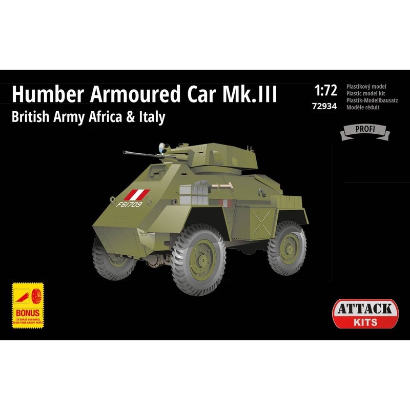 1/72 Humber Armored Car Mk.III "Mediterranean Battlefield"