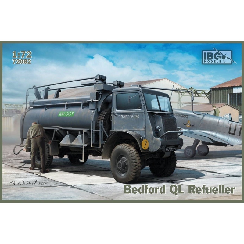 1/72 K Bedford QL 3 Ton 4-Wheel Drive Tank Truck