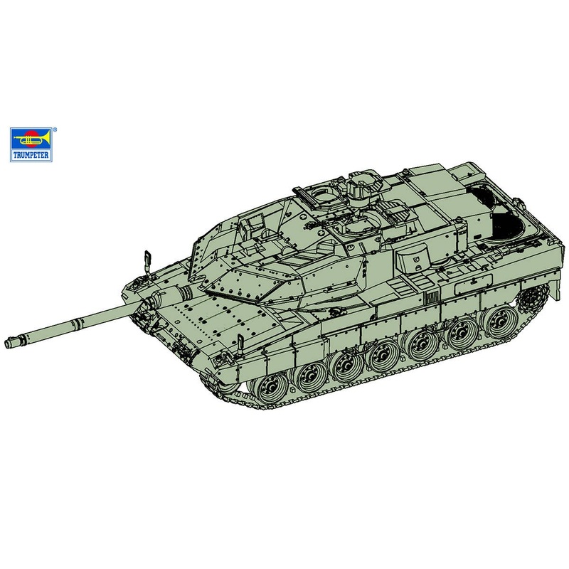 1/72 Leopard 2A6EX Main Battle Tank