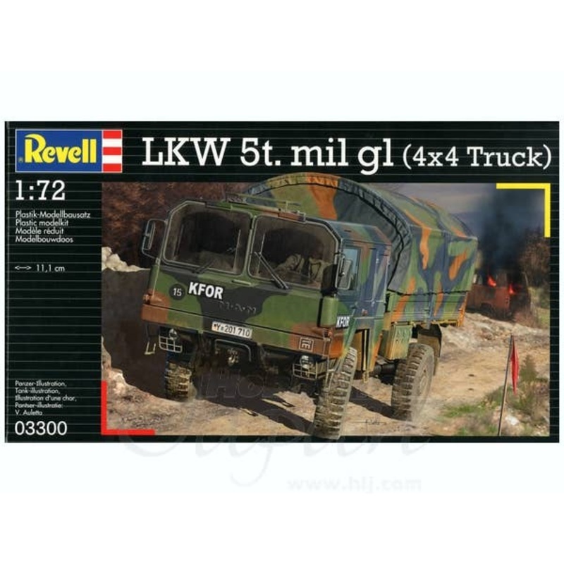 1/72 LKW 5t. Mil Gl (4x4 Truck)