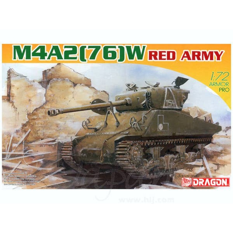 1/72 M4A2(76)W Sherman Red Army