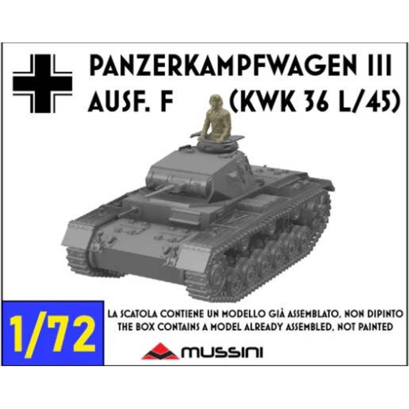 1/72 Panzerkampfwagen III Ausf. F