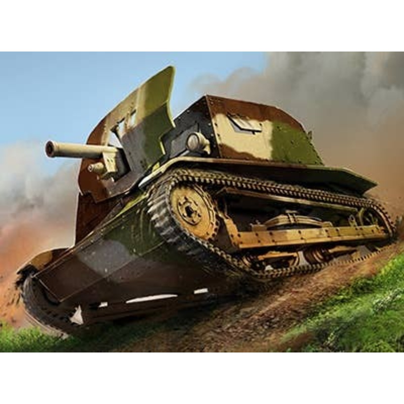 1/72 Polish TKD-47mm Self-Propelled Artillery