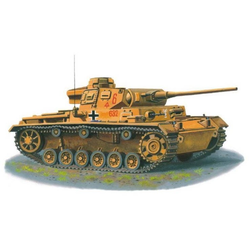 1/72 Pz.Kpfw III Ausf. J (L 60) North Africa Early Production