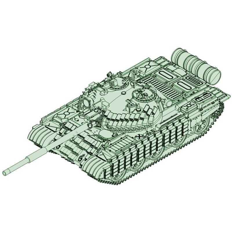 1/72 Russian T-62 ERA (Mod.1972)