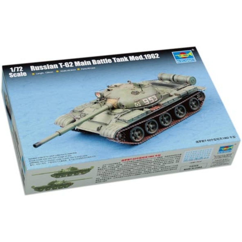 1/72 Russian T-62 Main Battle Tank Mod.1962