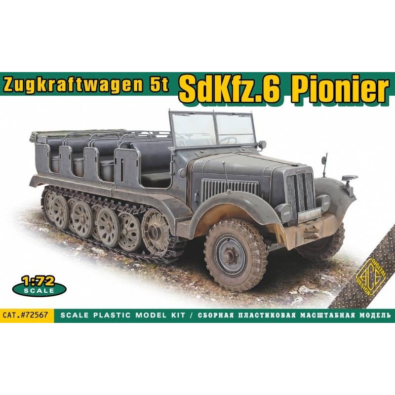 1/72 SdKfz.6 Pionier Zugkraftwagen 5t