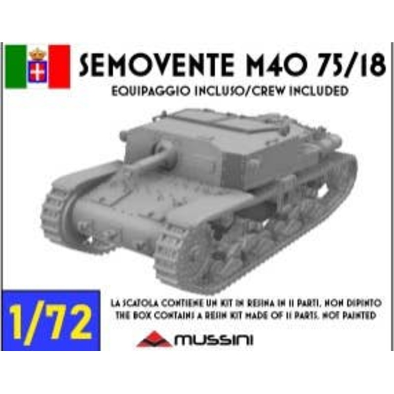1/72 Semovente M40 75/18