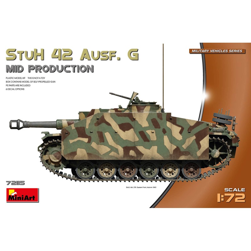 1/72 StuH 42 Ausf. G MID PRODUCTION