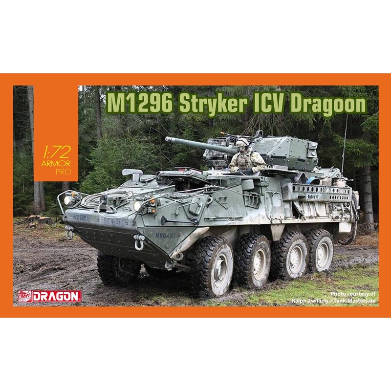 1/72 US Army M1296 Stryker ICV Dragoon