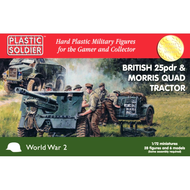 1/72 25-pounder and Morris Tractor