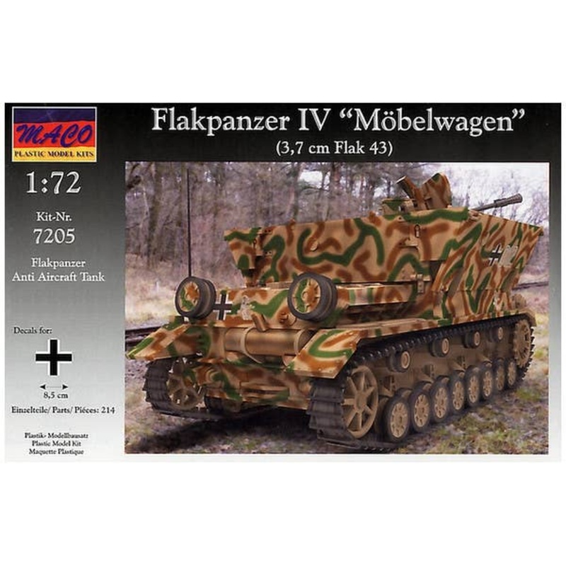 1/72 Flakpanzer IV Mobelwagen (3.7cm Flak 43) Ltd.
