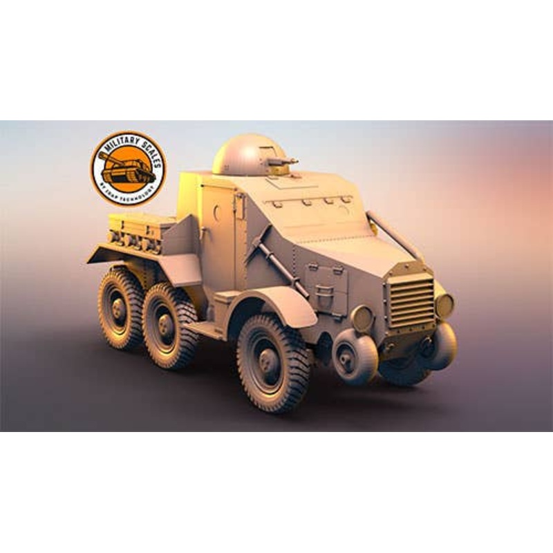 1/72 France Lafley S15TOE wheeled armored vehicle