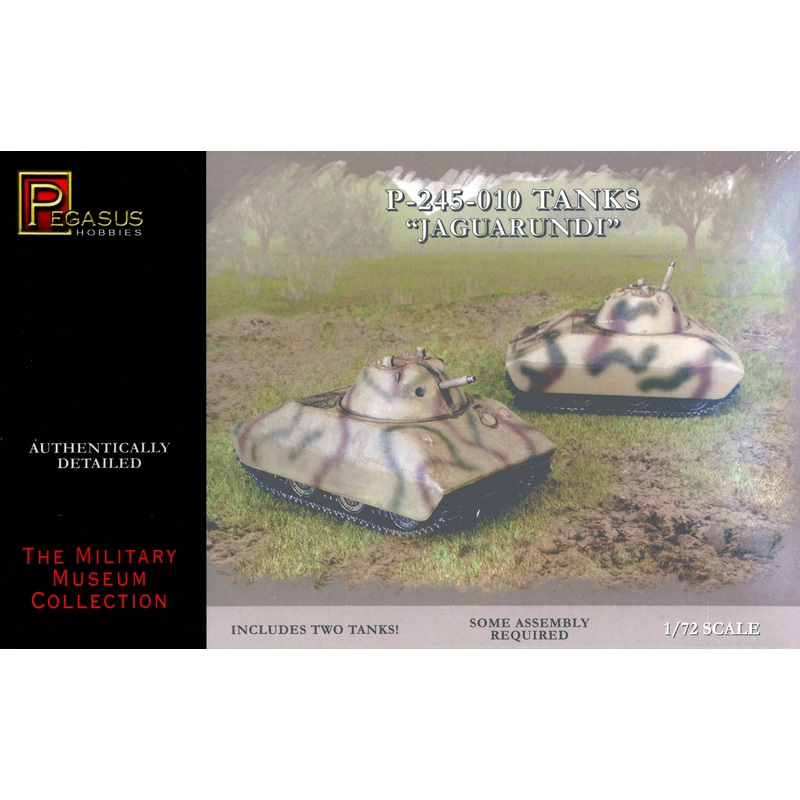 1/72 German Army P-245-010 Jaguarundi 2 Tank Set