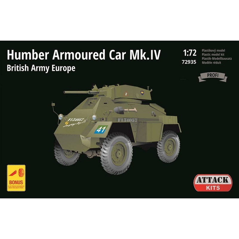 1/72 Humber Armoured Car Mk.IV British Army Europe