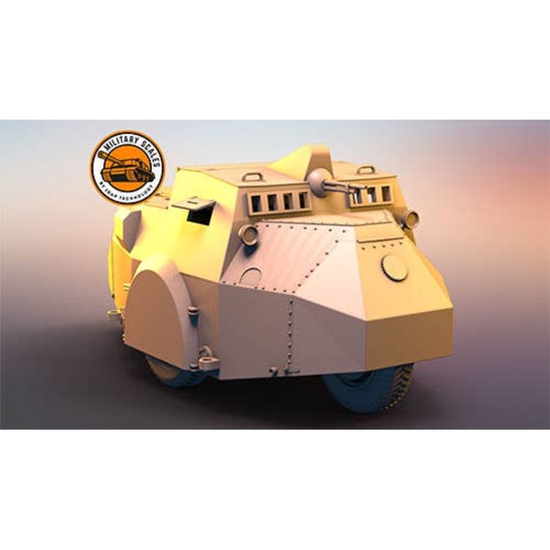 1/72 Italian Vespa Caproni Armored Car