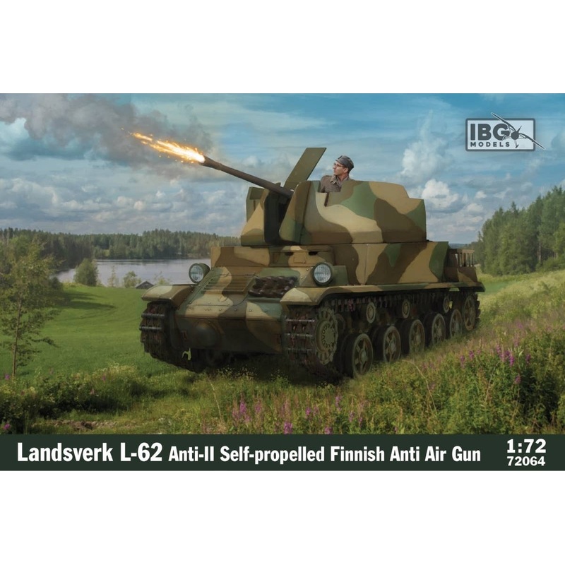 1/72 Landsberg L-62 Ante II Anti-Aircraft Self-Propelled Gun Finnish Army