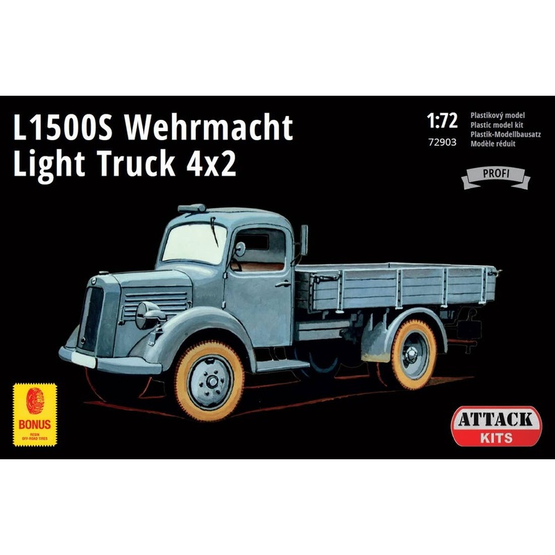 1/72 M.B. L1500S Wehrmacht Light Truck 4x2