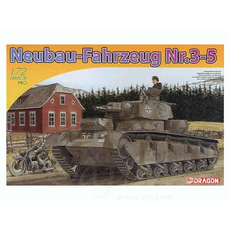 1/72 Neubau-Fahrzeug Nr.3-5
