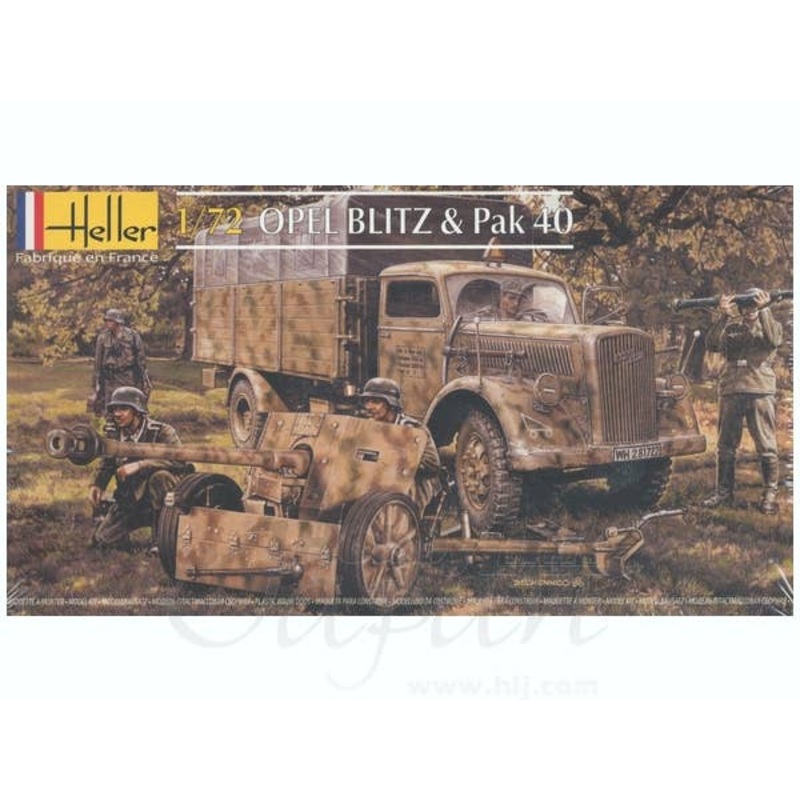 1/72 Opel Blitz & Pack 40